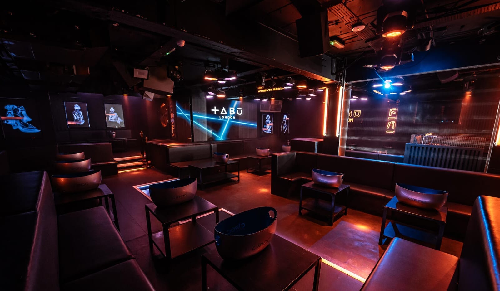 TABU London interior — in Mayfair, London